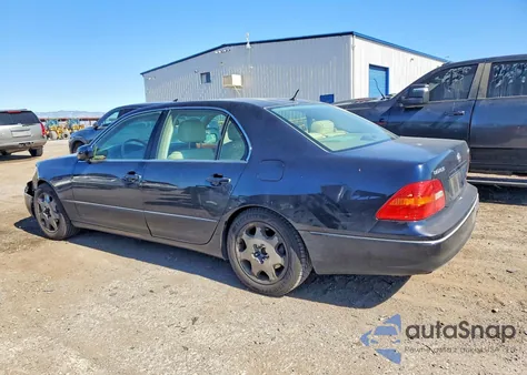 2003 Lexus Ls 430 from USA, damaged, VIN JTHBN30F230109479